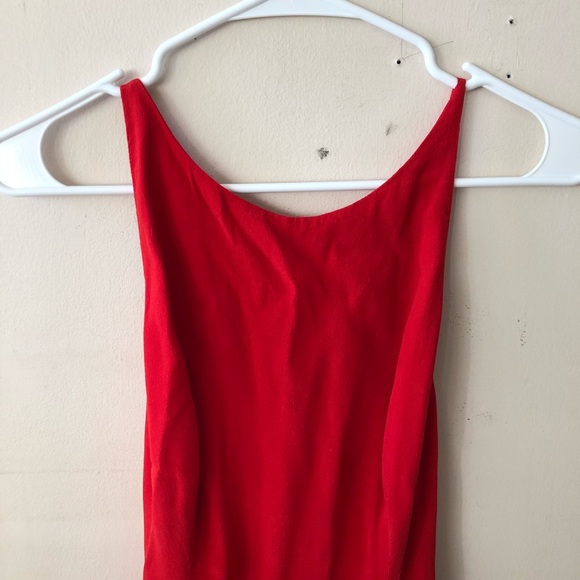 Wilfred Créneau Red Slip Dress Like New Size 2 - Picture 6 of 8